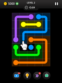 İndir Dot Knot - Line & Color Puzzle Bulmaca Oyunları Android için Ekran görüntüsü 7