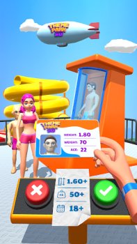 İndir Theme Park 3D - Fun Aquapark Simülatörler Android için Ekran görüntüsü 3