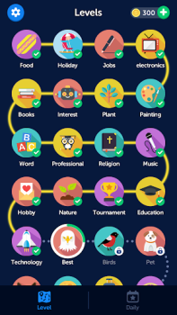 İndir Word Search Kelime Oyunları Android için Ekran görüntüsü 5