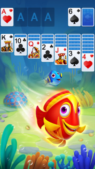 İndir Solitaire 3D Balık Kart oyunları Android için