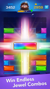 İndir Jewel Sliding® - Block Puzzle Bulmaca Oyunları Android için Ekran görüntüsü 3