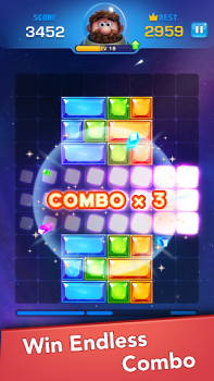 İndir Jewel Sliding® - Block Puzzle Bulmaca Oyunları Android için Ekran görüntüsü 7