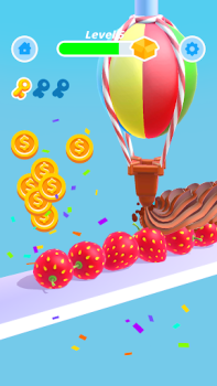 İndir Perfect Cream: Cake Games Arcade Android için Ekran görüntüsü 2