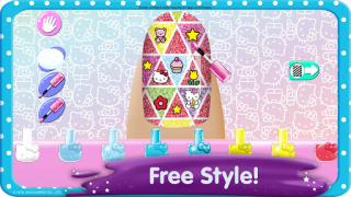 İndir Hello Kitty Nail Salon Gündelik Android için Ekran görüntüsü 2