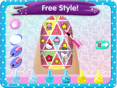 İndir Hello Kitty Nail Salon Gündelik Android için Ekran görüntüsü 7