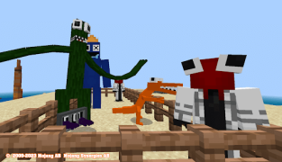 İndir rainbow friends for minecraft Eğlence Android için Ekran görüntüsü 2