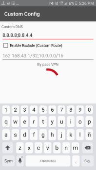 İndir Tun2TAP Socks/HTTP to VPN Araçlar Android için Ekran görüntüsü 5
