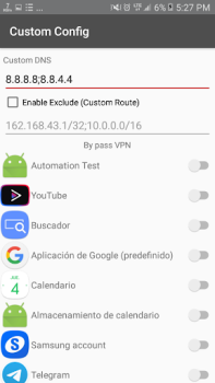 İndir Tun2TAP Socks/HTTP to VPN Araçlar Android için Ekran görüntüsü 6