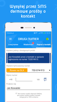 İndir 2nr - Drugi Numer İletişim Android için Ekran görüntüsü 3