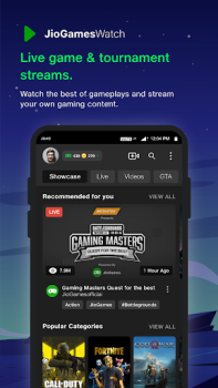 İndir JioGames: Play, Win, Stream Eğlence Android için Ekran görüntüsü 3