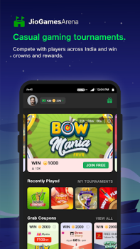İndir JioGames: Play, Win, Stream Eğlence Android için Ekran görüntüsü 4