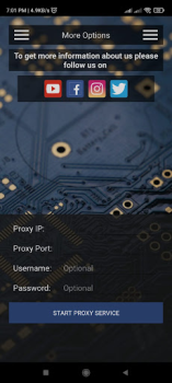 İndir College Proxy Araçlar Android için Ekran görüntüsü 2