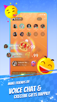 İndir Gemgala - Party & Chat & Games Yaşam Tarzı Android için Ekran görüntüsü 2