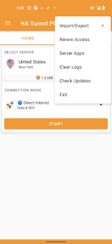 İndir HA Tunnel Plus Araçlar Android için Ekran görüntüsü 4
