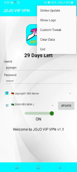 İndir JO JO VIP VPN Araçlar Android için Ekran görüntüsü 4