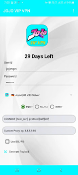 İndir JO JO VIP VPN Araçlar Android için Ekran görüntüsü 6