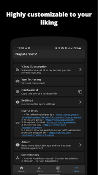 İndir Npv Tunnel V2ray/SSH Araçlar Android için Ekran görüntüsü 3