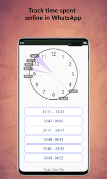 İndir WaStat - WhatsApp tracker Araçlar Android için Ekran görüntüsü 2