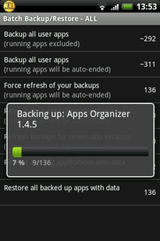 İndir Titanium Backup Araçlar Android için Ekran görüntüsü 2