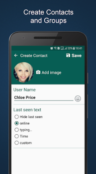 İndir Fake Chat ChatsMock Text Prank Eğlence Android için Ekran görüntüsü 2