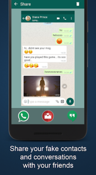 İndir Fake Chat ChatsMock Text Prank Eğlence Android için Ekran görüntüsü 7