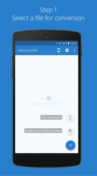 İndir Word to PDF İş Android için Ekran görüntüsü 2