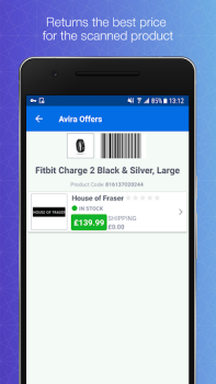 İndir Free QR Scanner by Avira Araçlar Android için Ekran görüntüsü 2