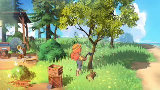 İndir Cozy Islands – craft & build Simülatörler Android için Ekran görüntüsü 2
