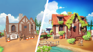 İndir Cozy Islands – craft & build Simülatörler Android için Ekran görüntüsü 4