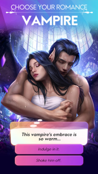 İndir Crush: Werewolf &Vampire Story Simülatörler Android için Ekran görüntüsü 2