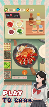 İndir Cooking Papa:Cookstar Simülatörler Android için Ekran görüntüsü 2