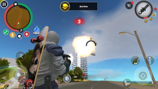 İndir Rope Hero: Mafia City Wars Eylem Android için Ekran görüntüsü 2