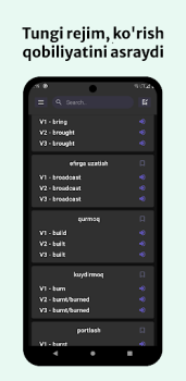 İndir Noto'g'ri fe'llar jadvali Eğitim Android için Ekran görüntüsü 3