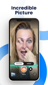İndir Time Warp Scan - Face Scanner Fotoğraf Android için Ekran görüntüsü 3