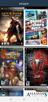 İndir PSP PS2 - Games Emulator Eğlence Android için Ekran görüntüsü 3