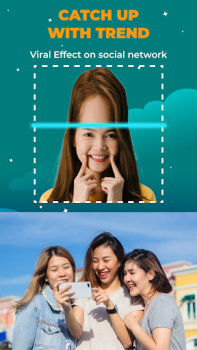 İndir Time Warp Scan Cam&Face Filter Fotoğraf Android için Ekran görüntüsü 3