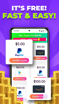 İndir PLAYTIME - Earn Money Playing Eğlence Android için Ekran görüntüsü 4
