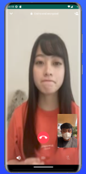 İndir Video Call Cewek Jepang Cantik Eğlence Android için Ekran görüntüsü 7