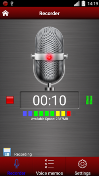 İndir ses kaydedici Müzik ve Ses Android için Ekran görüntüsü 3