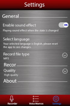 İndir ses kaydedici Müzik ve Ses Android için Ekran görüntüsü 4