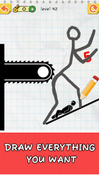 İndir Draw 2 Save: Stickman Puzzle Bulmaca Oyunları Android için Ekran görüntüsü 3