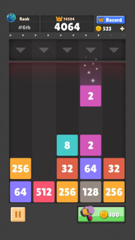 İndir Drop The Number™ : Merge Game Bulmaca Oyunları Android için Ekran görüntüsü 2