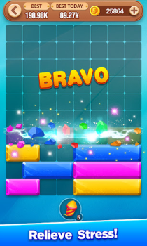 İndir Block Crush - Puzzle Game Bulmaca Oyunları Android için Ekran görüntüsü 2