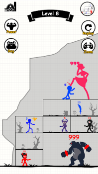 İndir Stick Fight: Endless Battle Stratejiler Android için Ekran görüntüsü 7