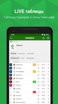 İndir FlashScore MyScore Spor Android için Ekran görüntüsü 6
