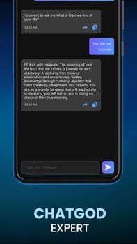İndir Chat GPT: GPT based AI ChatGOD İş Android için Ekran görüntüsü 4