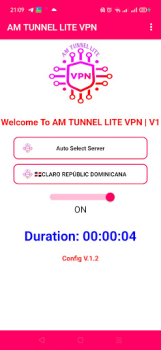 İndir AM TUNNEL LITE VPN Araçlar Android için Ekran görüntüsü 2