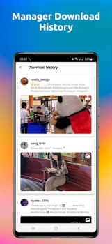 İndir InSaver - Video Downloader Sosyal Android için Ekran görüntüsü 4