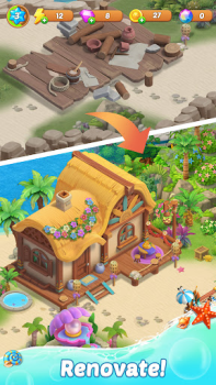 İndir Adventure Island Merge: Save Simülatörler Android için Ekran görüntüsü 3