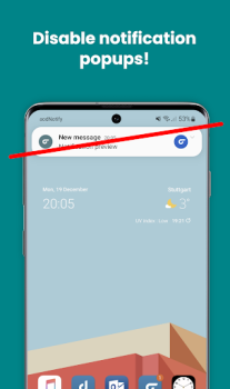 İndir Disable Notification Popups Araçlar Android için Ekran görüntüsü 2